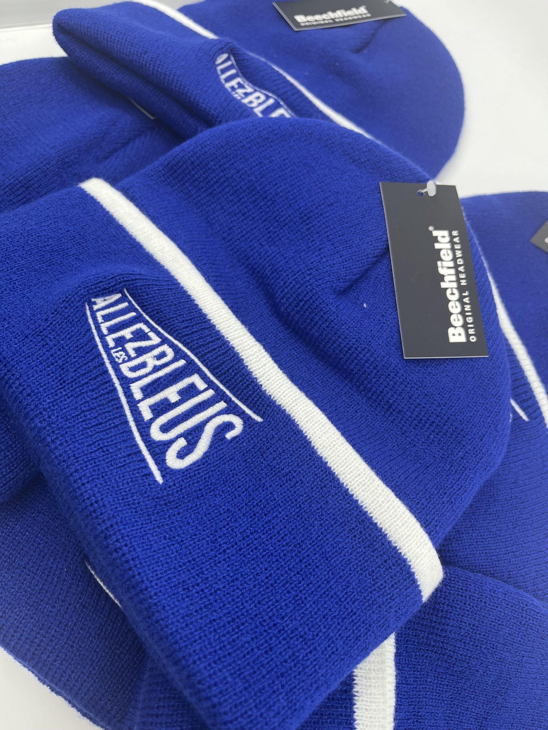 Bonnet Allez Les Bleus personnalisable