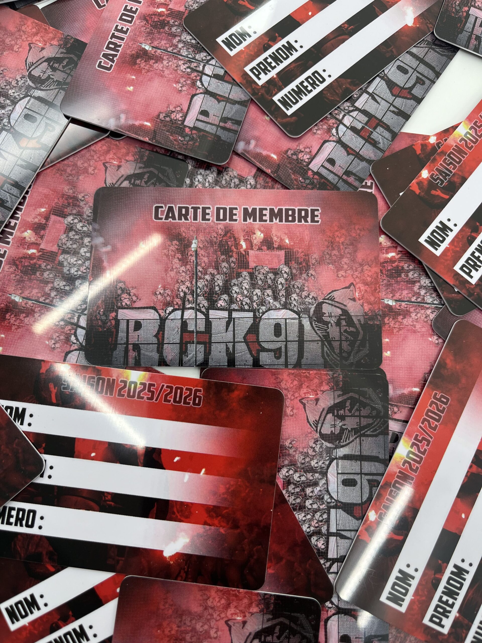 Carte de membre RCK