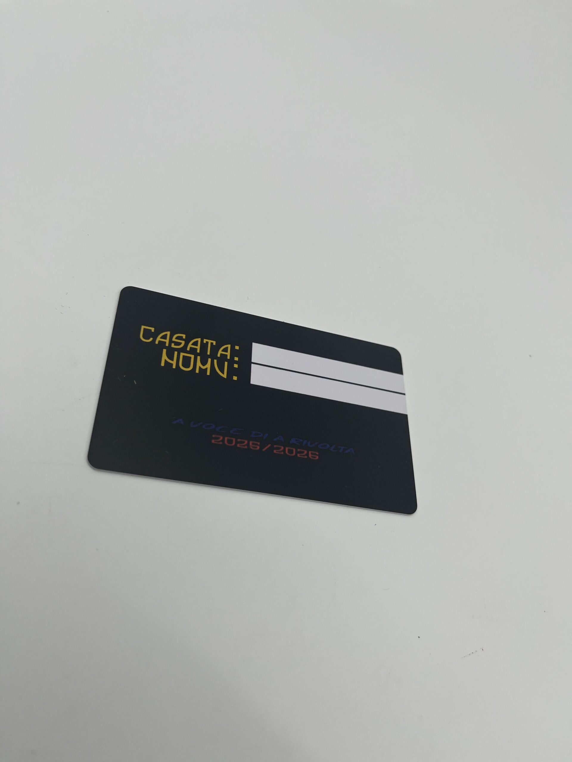 Carte de membre ultras 