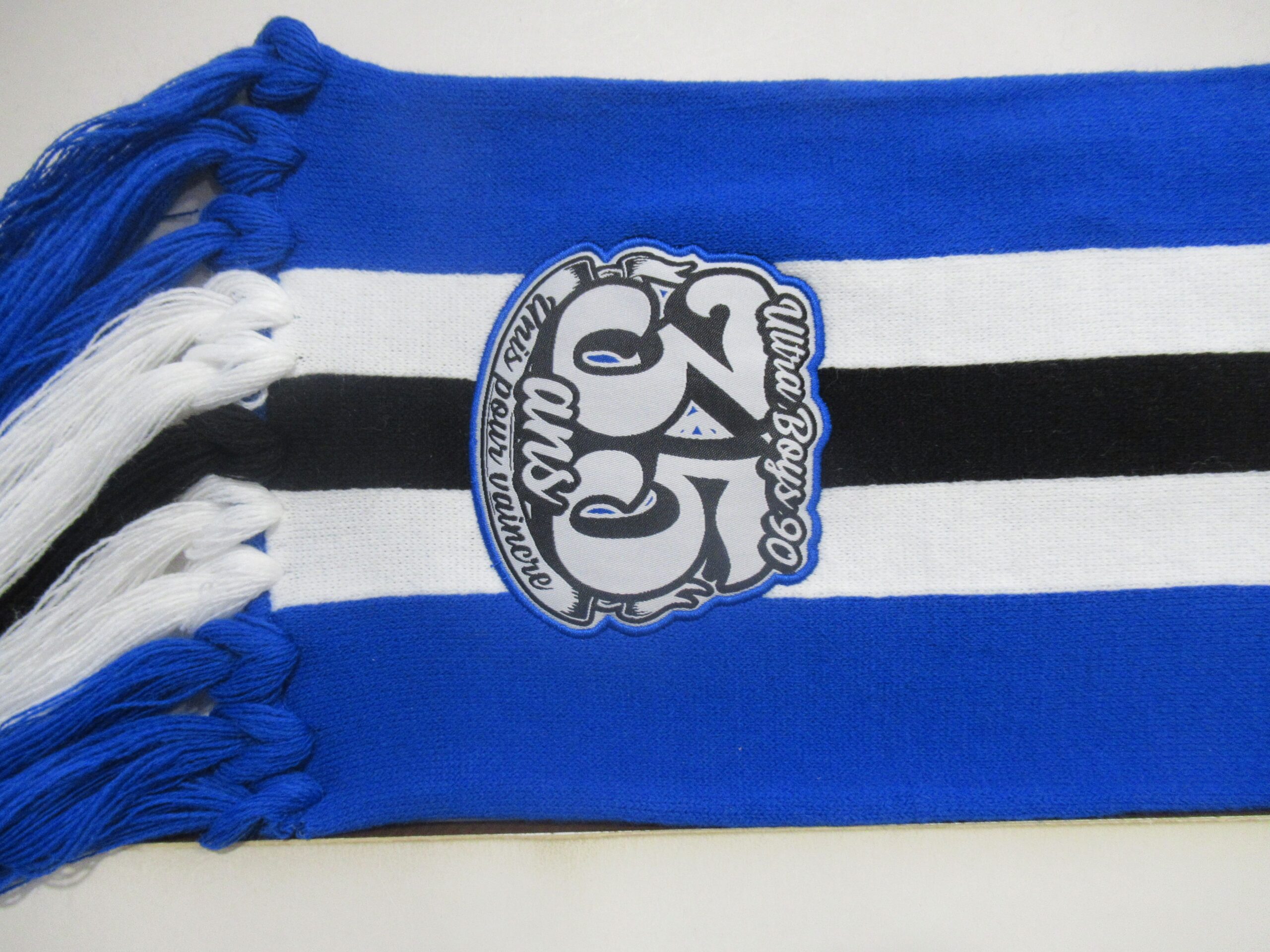 Écharpe laine frange ultras 