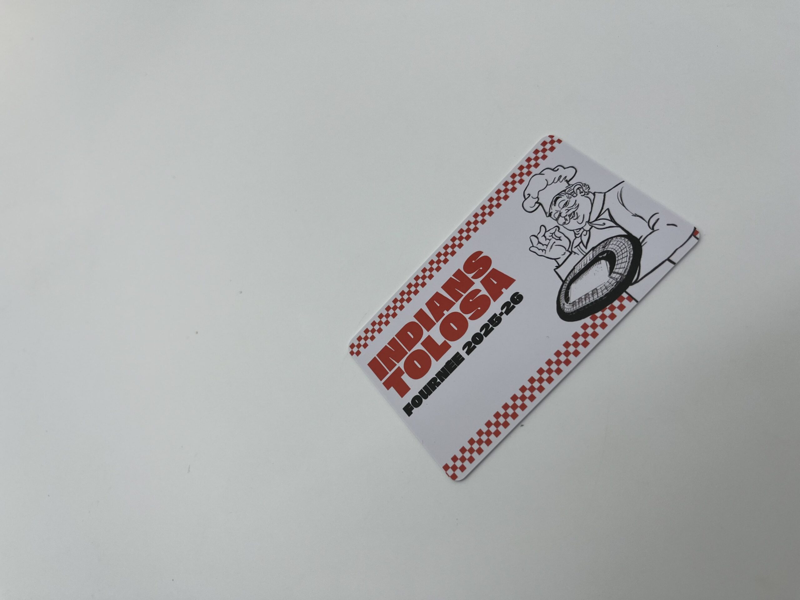 Carte PVC Indians Tolosa