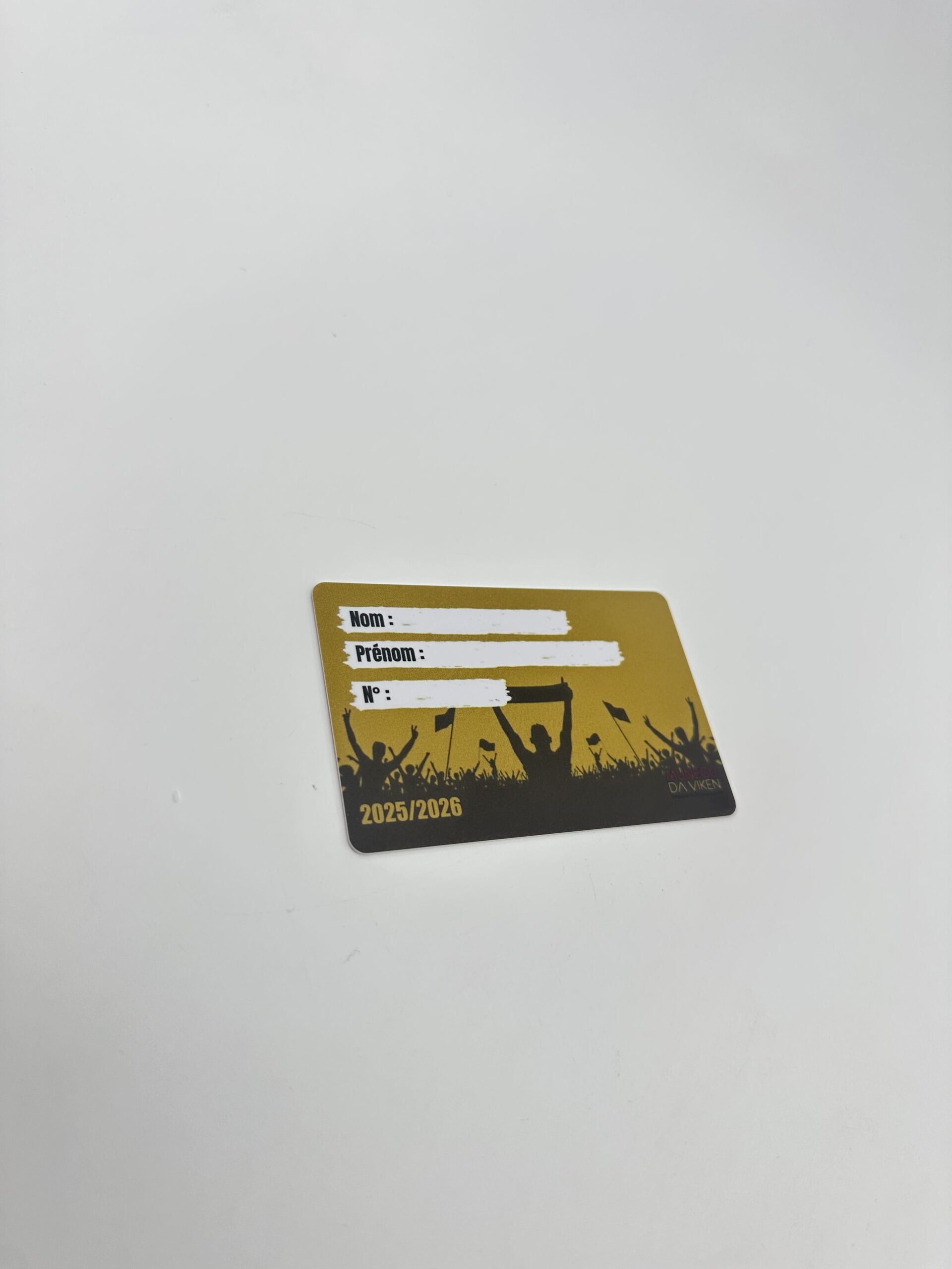 Carte PVC Munegu verso