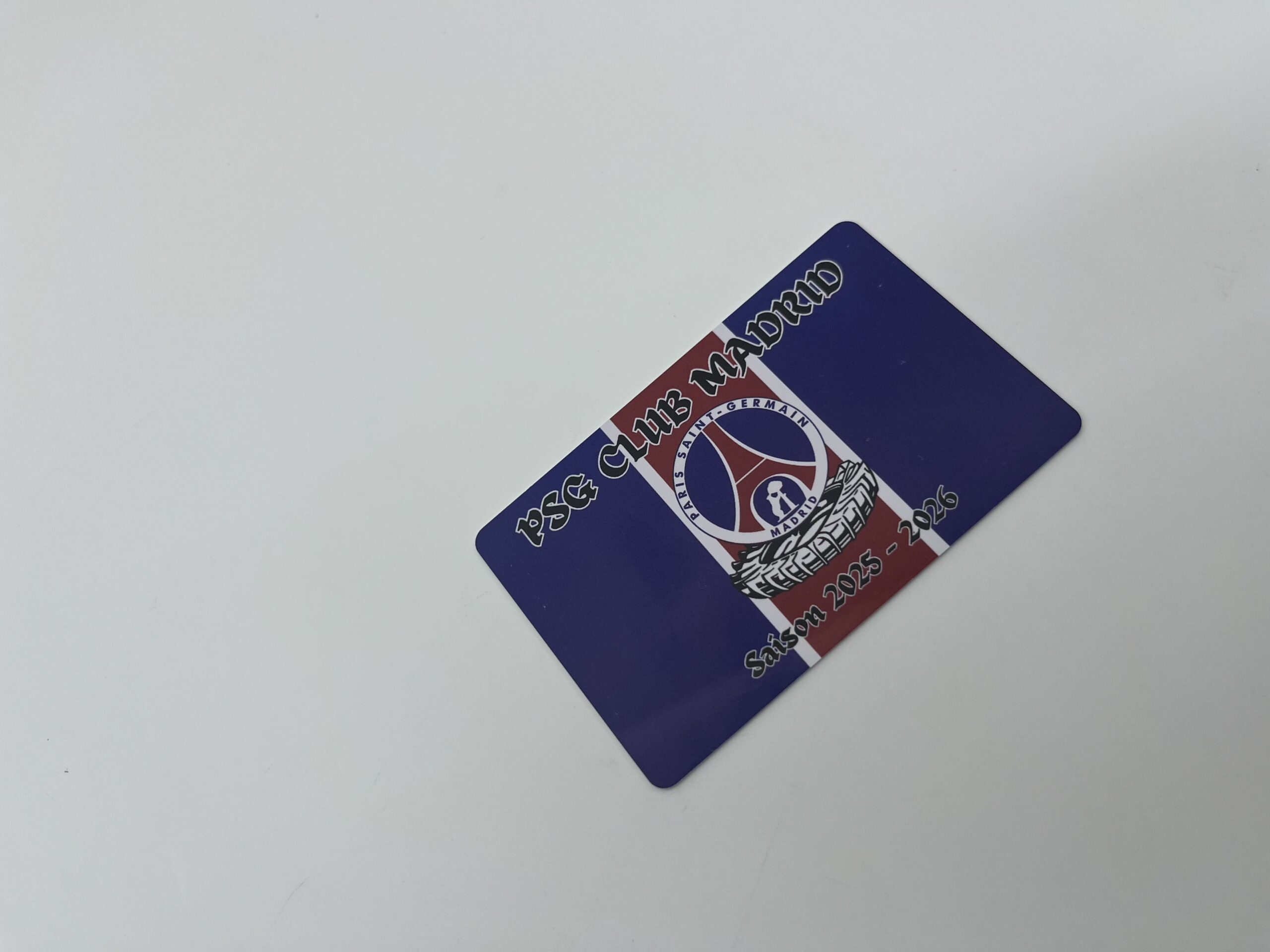 Carte de membre personnalisée 