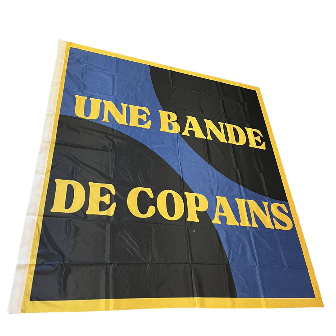 Grand drapeau Une bande de copain