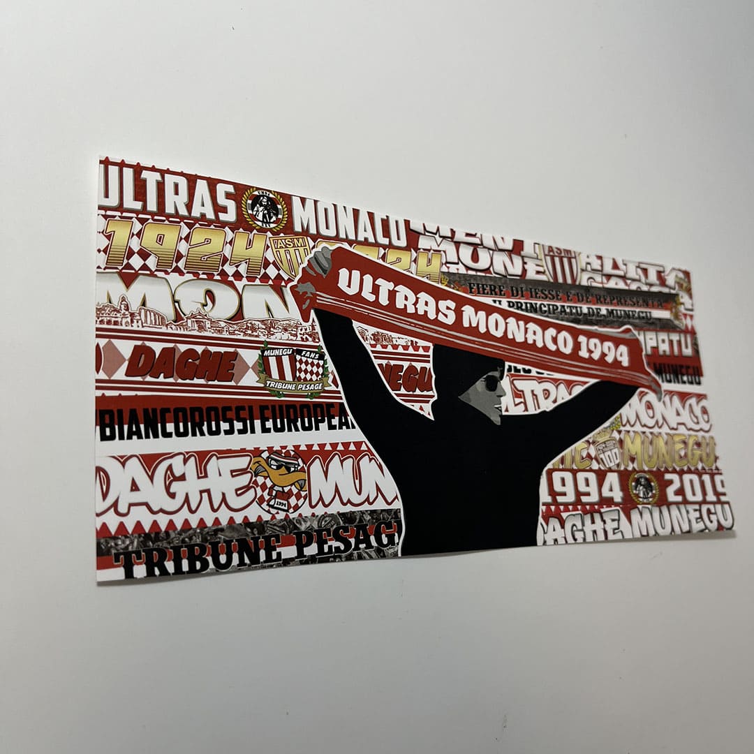 Autocollant Ultras Monaco 1994