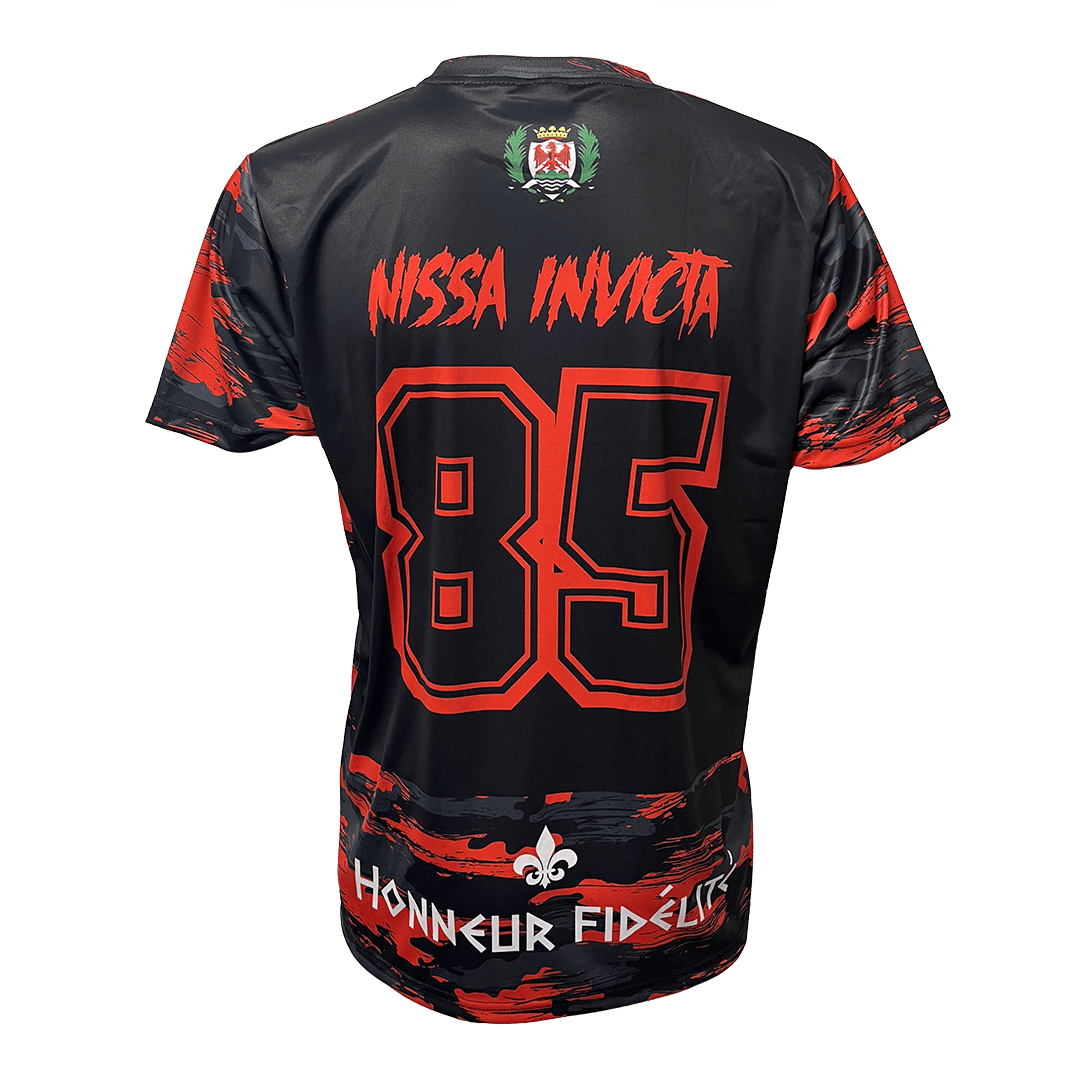 Maillot Nissa Invicta tournoi de foot
