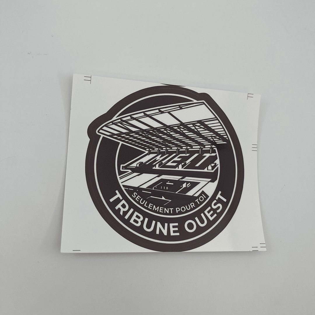 Sticker Tribune Ouest